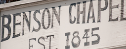 Find Benson Chapel